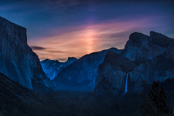 dawn at Tunnel view