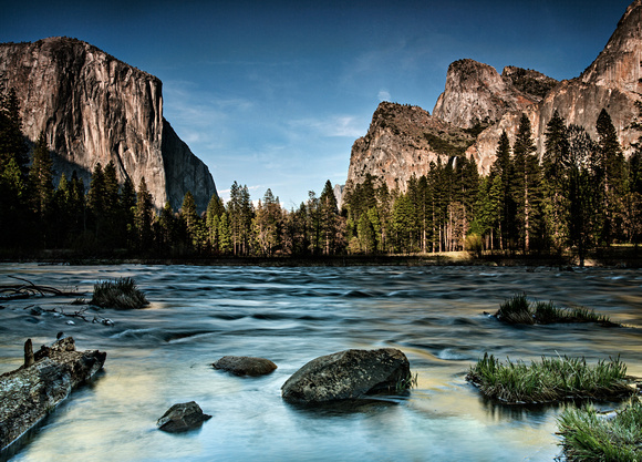 valley from Merced River